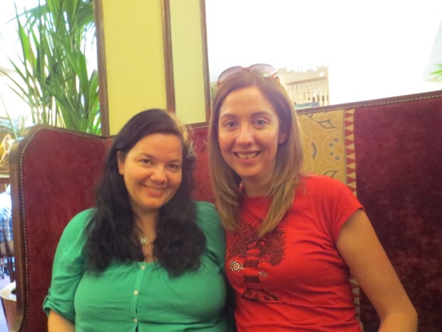 Lorraine and I at Bewley's