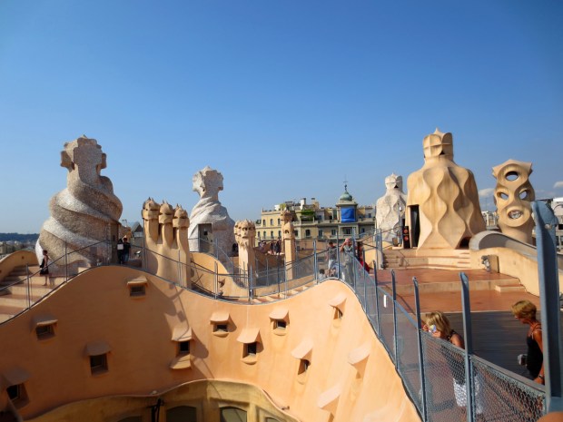 Gaudi wasn't really a "straight lines" kinda guy.