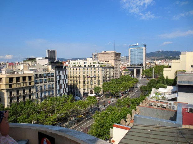 Barcelona from the top of La Pedrera. I've definitely seen worse ;-)