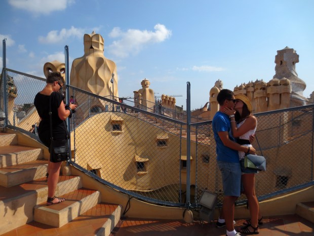 I swear to God, they held this pose for 2 minutes while some elderly woman snapped away... 