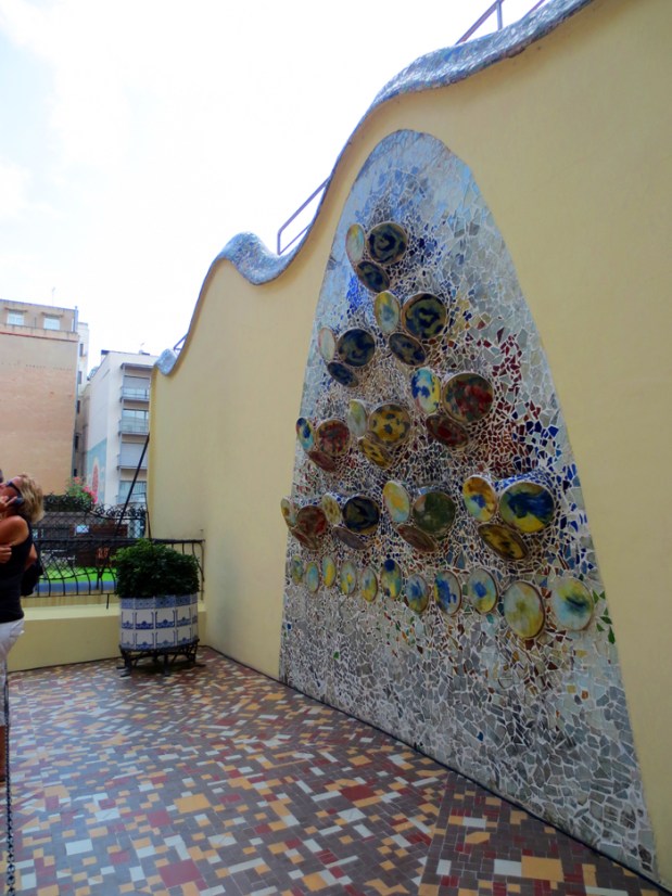 Slightly more decorative than the ones on our balcony back home...