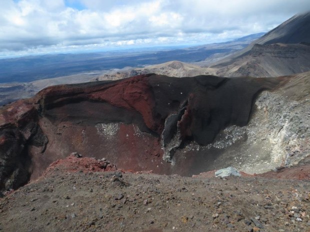 The Red Crater - with the famous vulva...