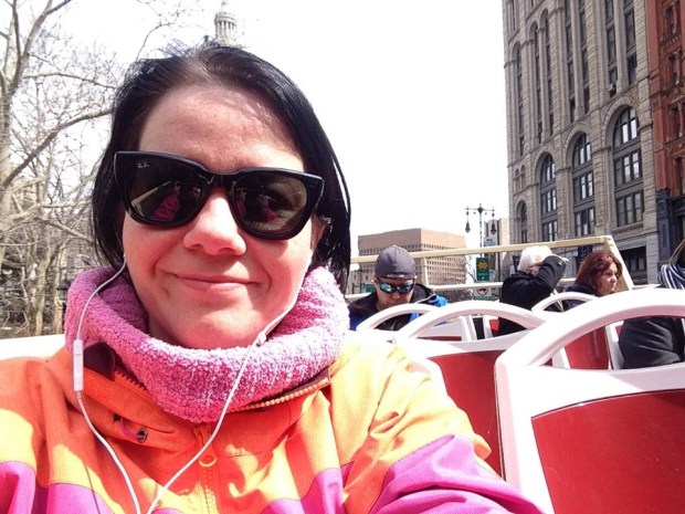 Busing around Manhattan <3