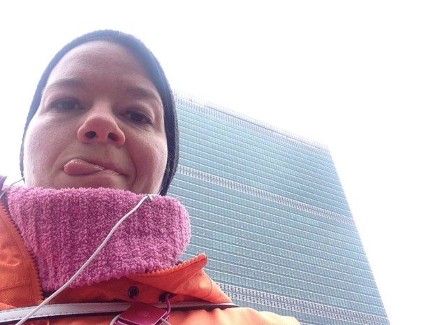 Stick your tongue out for the UN - Baddabing!