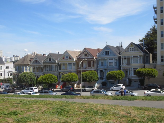 The Painted Ladies (apparantly your house has t have at least 5 different colours to qualify  a Painted Lady, themos colourful one has 32!)