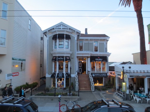 This used to be a shop, then a home and now it's a museum-shop
