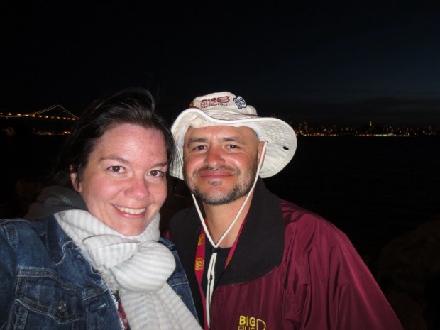 Me and Arturo, the awesome tour guide