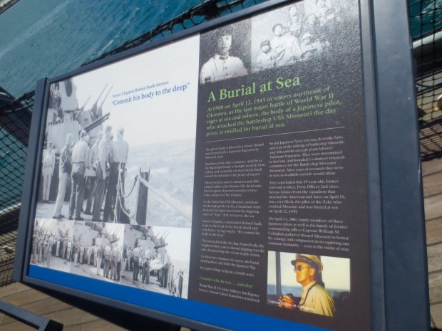 A proper burial for the Japanese pilot