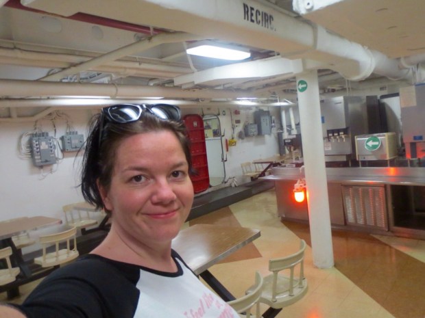 Me in the mess... as usual...