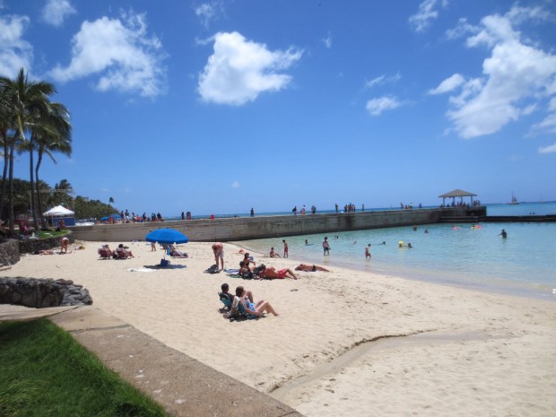 Before you start: I'm sitting in the shade...