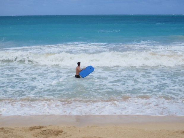 Steve was in, looking out forthe Portugese "man-whores"