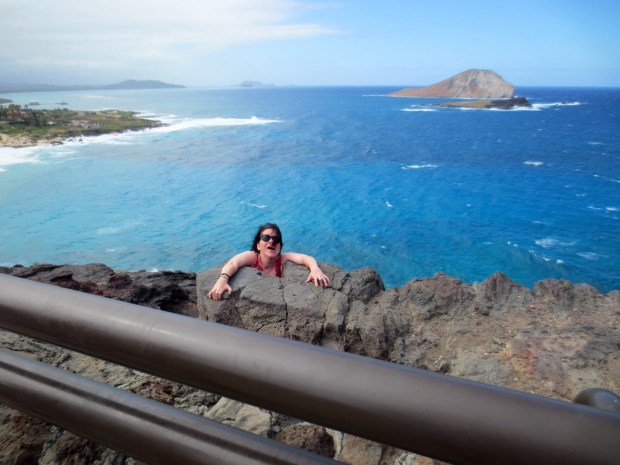 "Step over there, Annie, I'll get a good picture of you..." Thanks, Margaret ;-)