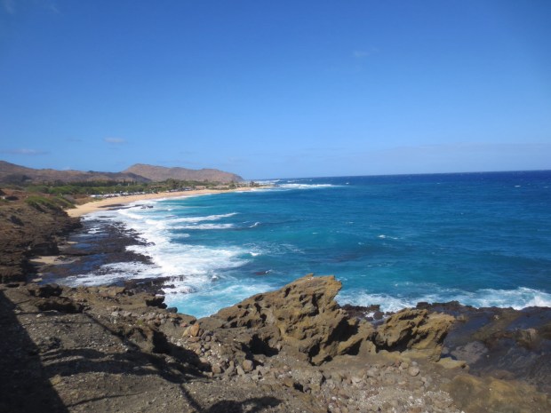 And the views (Sandy Beach in the distance)