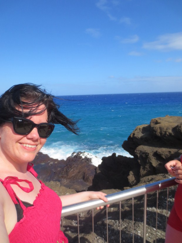 Getting a shot of me with the Blowhole... No? Hmm...