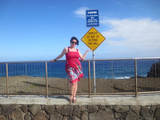 What do you mean, officer? We never went over the fence... technically...