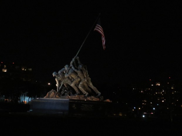 The Iwo Jim memorial - I came a long way to see this. It was amazing.