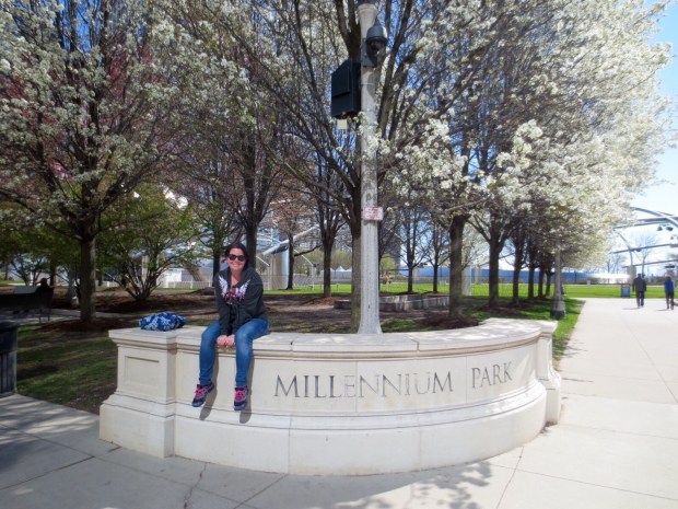 Found MIllenium Park too