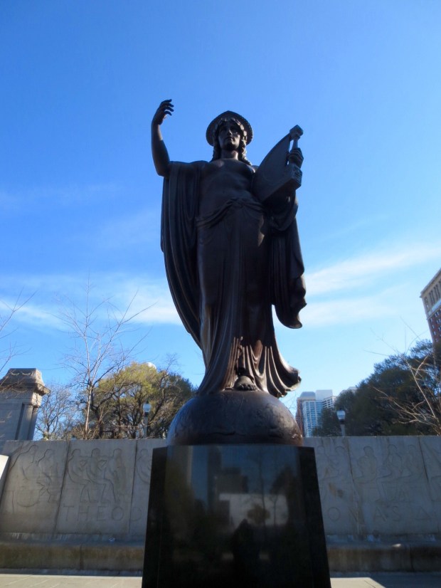 Commemmorating one of the city planners