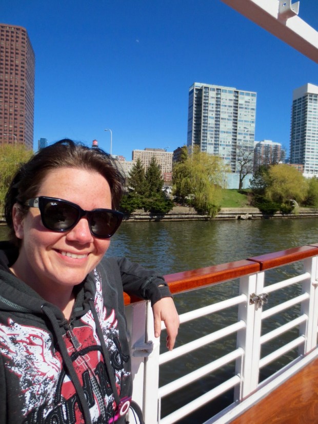 Happy just to be on a boat ;-)