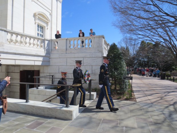 Changing of the guard - that particular part was quite the spectacle, I have to say...