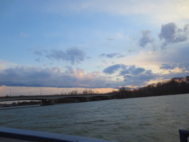 Not the best camera to capture the sunset...