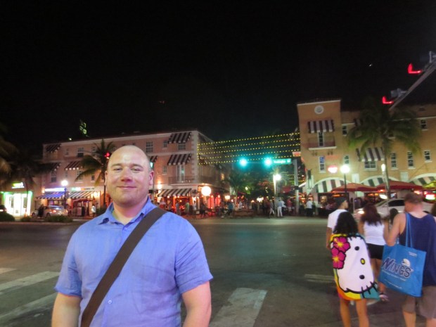 "Welcome to Miami, I will be your guide for this portion of your trip. Si."