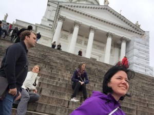 Take goofy "band pictures" with your friends ;-D