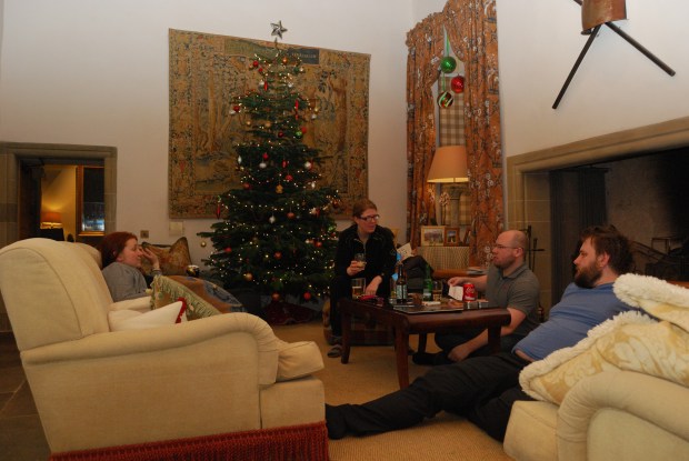 Enjoying the Great Hall