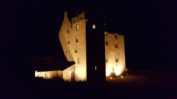 Fenton Tower at night