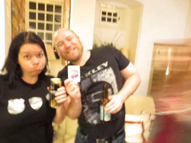 One of the games, Ring of Fire... Yeah, I brought that #NeverLearn