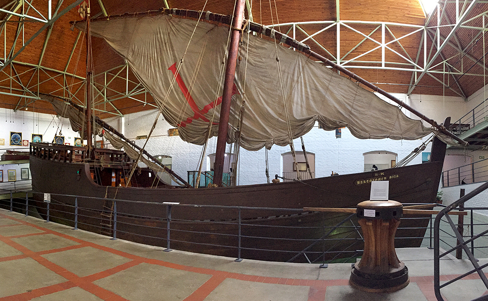 Life-size replica of the Dias Caravel (for 20 extra rand you get to go ON it)