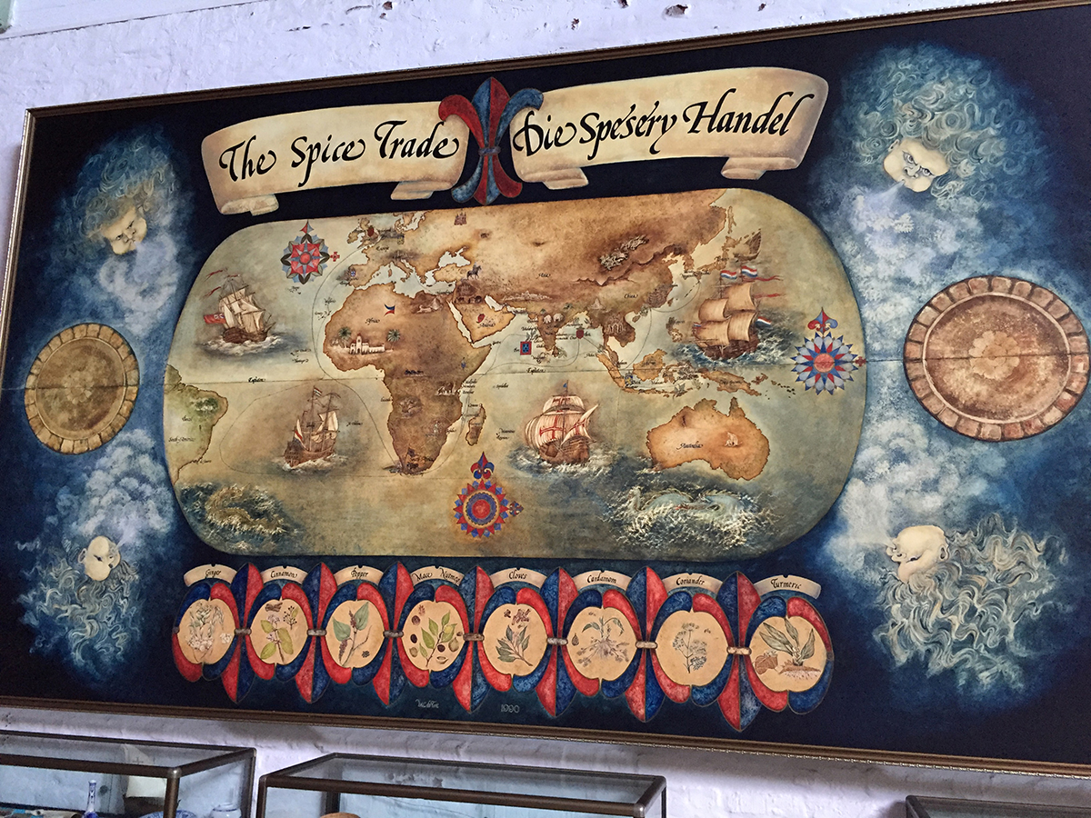 The Spice Route (I quite liked some of the artwork in the museum)