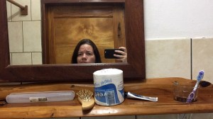 Oh, hey there... I'd like a mirror not meant for GIANTS, please...