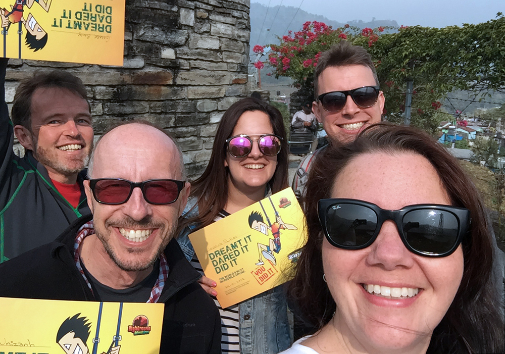 Pokhara Zipline Crew!