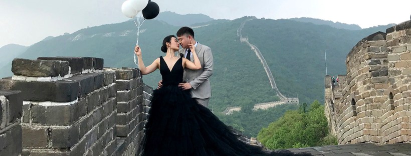 Wedding shoot at the Great Wall